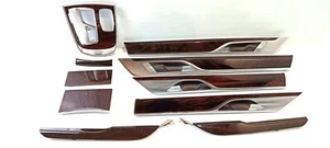 BMW OEM Center console and door decor trim set 7989097 7989240 7989176 G11 G12 - Picture 1 of 12