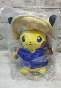 Pokemon Center X Pikachu Van Gogh Museum Plush 7 Inch Limited Edition Sealed - Picture 1 of 6