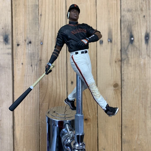 San Francisco Giants Beer Keg Tap Handle MLB BASEBALL Barry Bonds Black Jersey Cover