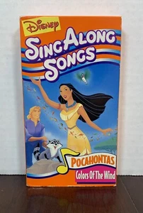 Disneys Sing Along Songs - Pocahontas: Colors of the Wind (VHS, 1995) - Imagen 1 de 3