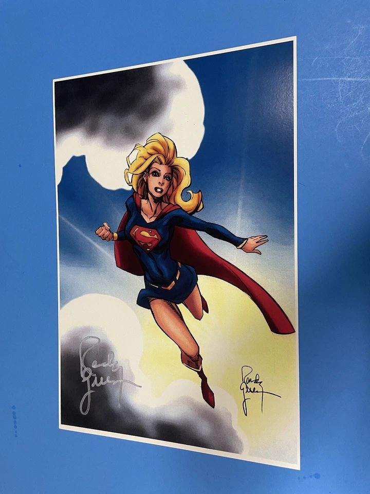DC COMICS SUPERGIRL 2006 COMIC-CON POSTER PIN UP NEW. - image 1 of 4