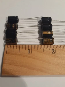 8PCs NEW Electrolytic Radial Aluminum Capacitor 220uF 25V 105°C USA FAST SHIP - Picture 1 of 5