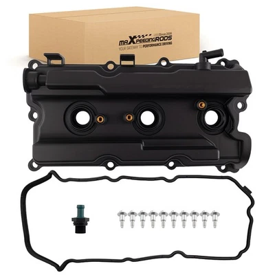 Cubierta de válvula de motor derecha para Nissan NV3500 4,0 L V6 2012-2017 13264-EA200 negra Foto 1 de 4