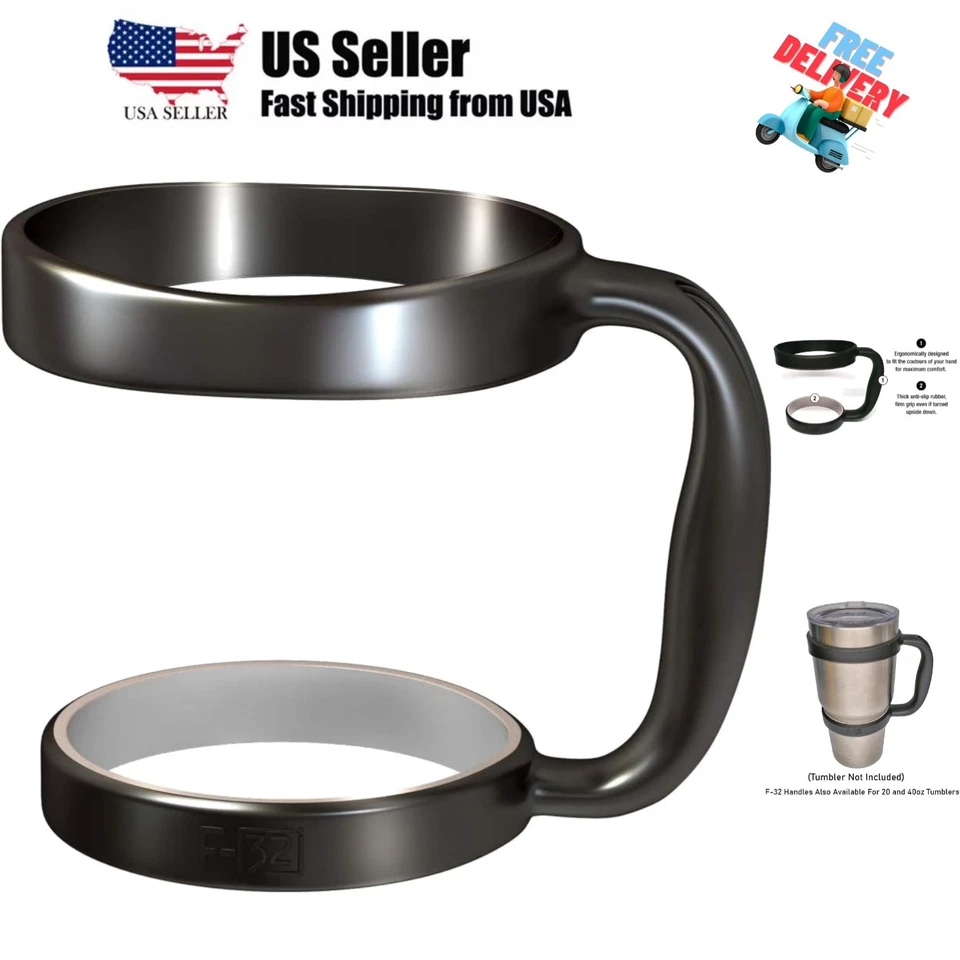 F32 Handle 18 Colors Available for 30oz or 20oz Yeti RTIC Ozark Trail Sic