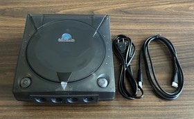 clear black DCHDMI MOD Sega Dreamcast Launch Edition Console (NTSC)