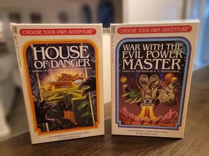 NEU House of Danger & War With The Evil Power Master Wählen Sie Ihr eigenes Abenteuer - Bild 1 von 3