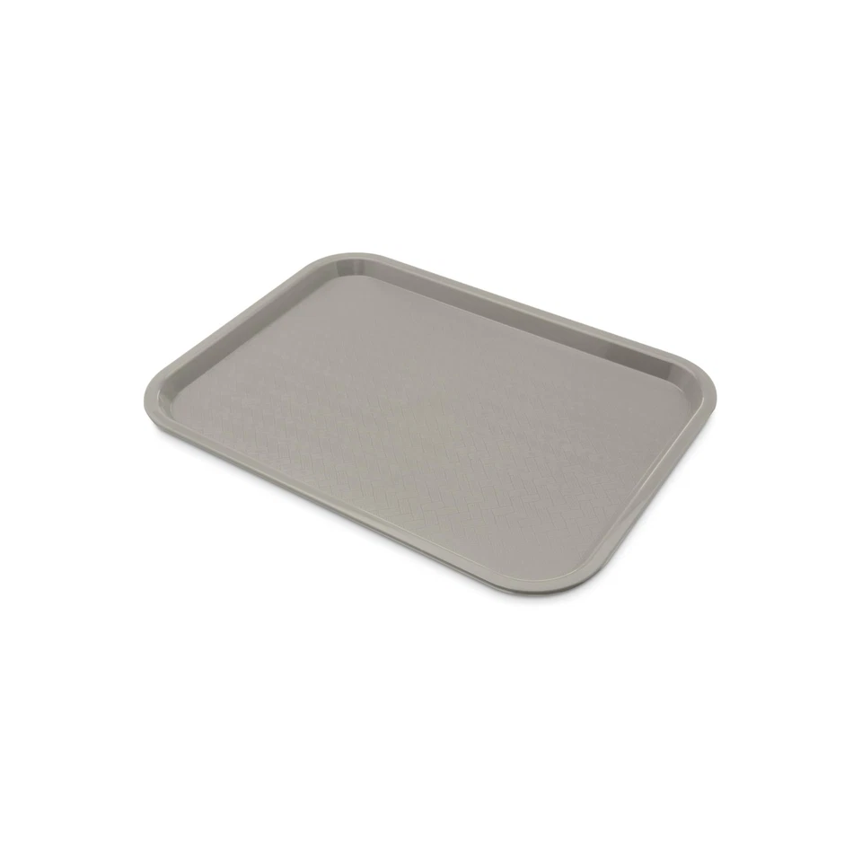 Carlisle Ct121623 Caf Standard Cafeteria Fast Food Tray 12" X 16" Gray