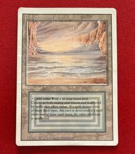 Underground Sea - Revised Edition - Tierra Doble Original MTG - Ingles-Original - Imagen 1 de 2
