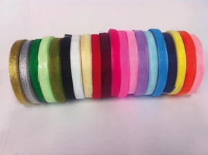 Sheer Organza Ribbon - 50 yards - many colours - 6mm & 10mm - Picture 1 of 89