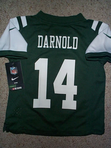 *IRREGULAR* New York NY Jets SAM DARNOLD nfl NIKE Jersey Youth Kids Boys (4) Cover
