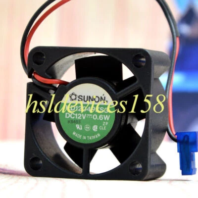 1pc SUNON KD1204PKS3 4CM 4020 12V 0.6W 2-wire Ooling Fan - Image 1 of 2