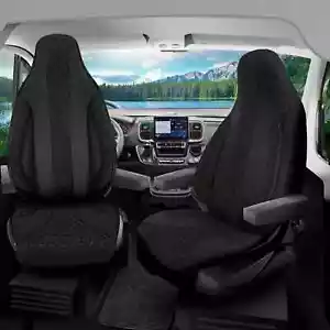 Fundas de asiento de autocaravana Pilot adecuadas para Eura Mobil Activa One (negro) - Imagen 1 de 11