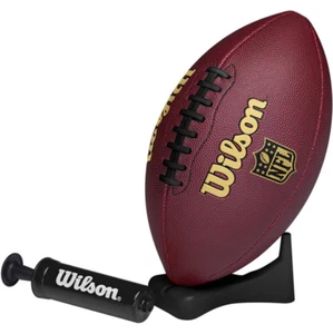 AMERICAN FOOTBALL BALL NFL WITH PUMP AND KICKING TEE - YOUTH/JUNIOR SIZE - BOXED - Picture 1 of 1
