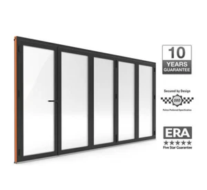 Warmcore Bi-Fold Doors 5 pane £4750 - Picture 1 of 12