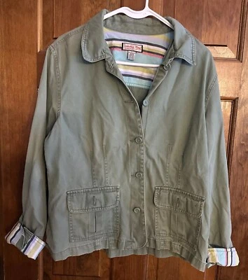 Женское пальто хаки Jamaica Bay зеленое размер большой - Изображение 1 из 4