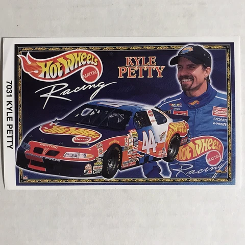 Kyle Petty Original NASCAR STARLINE Mini Poster approx. 3x5 Inches 7031 Cover