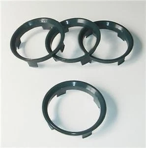 x4 Centre Spigot Rings 60.1 Dotz to fit VW Corrado 57.1 - Picture 1 of 1