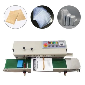FRD-1000II Continuous Bag Sealing Machine 110V (Horizontal) Color Printing - Picture 1 of 23