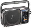 Panasonic RF2400D 2-Band Portable AM/FM Radio,Silver/Grey - BRAND NEW
