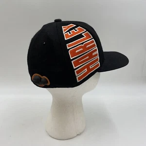 Vintage Harley Davidson American Needle Airhead Wool Fitted Hat Spellout - Picture 1 of 9
