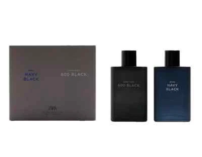 Zara Navy Black & Zara Man 800 Black Eau De Toilette Herren 2 x 90 ml (3,04 f... - Bild 1 von 3