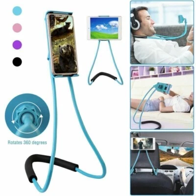 10xNew Adjustable Phone Holder Universal Mount Neck Car Stand Bracket Job Lot - Image 1 of 4