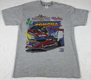 VTG Jerzees T-Shirt Men's XL NHRA Winston Select Finals Drag Racing Pomona USA - Picture 1 of 11