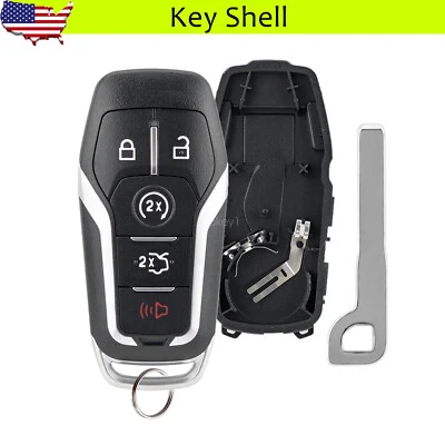 For 2013 2014 2015 2016 Lincoln MKZ MKC MKX Smart Remote Car Key Fob Shell Blank - Image 1 of 4