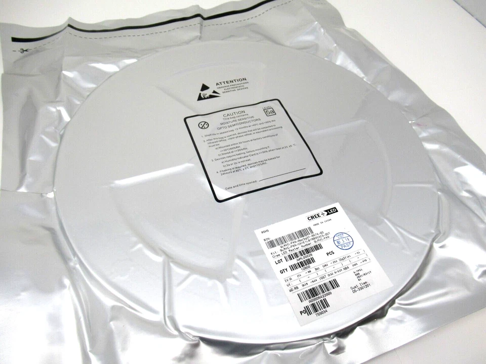 Cree LED Streifen Diode Qlmvc-Fka RGB PLCC4/3 IN 1 SMD (12800 Qty ) Neu Verpackt - Bild 1 von 4