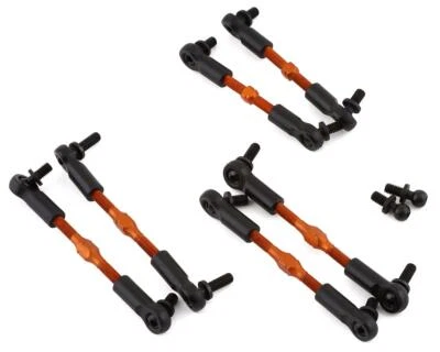 Yeah Racing HPI RS4 Aluminum Linkage Set (Orange) (6) [YEA-RSS3-012OR] - Image 1 of 2