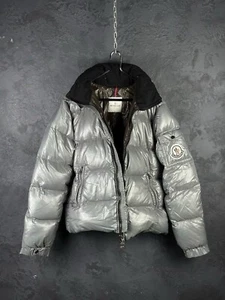 Auth. Moncler Himalaya Mens Grey Puffer Jacket Size 2 - Picture 1 of 24