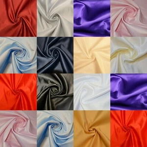 Duchess Satin Fabric Premium Quality Luxurious Bridal Dressmaking Material - Picture 1 of 13