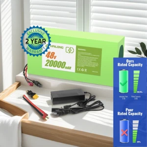 Lithium Ebike Battery 24V 36V 48V 52V 60V Electric bike Battery BMS - Picture 1 of 19