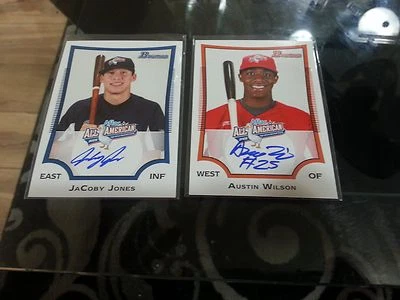 (5) 2009-12 Bowman AFLAC All-American Auto's Austin Wilson/Rowdy Tellez, Etc - Image 1 of 4