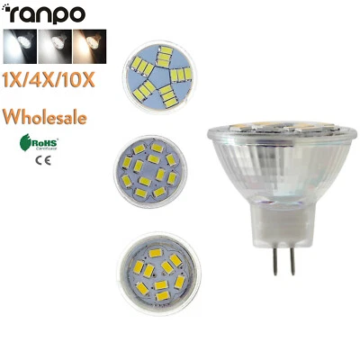 Mr11 Led Spot Light Bulb ‎200 Lumen Dc 12V Neutral White Lamp Smd2835 Gu4 Bi-Pin - Image 1 of 4