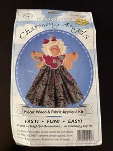 Wooden Charming Angels Craft Kit Hollie 22104 Vintage 1996 Whats New Ltd New - Picture 1 of 2