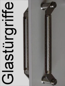 300mm STOSSGRIFF GLASTÜR GRIFF GLASTÜRGRIFF GLAS TÜRGRIFF NEUWARE TG-30-2PN #002 - Bild 1 von 1