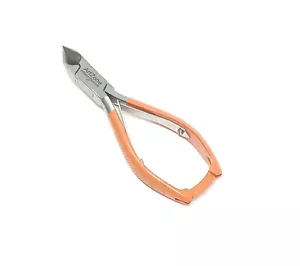 Thick Toenail Nipple Clipper Cutter (Orange) Moon Shape for Podiatrist/Pedicure - Picture 1 of 4