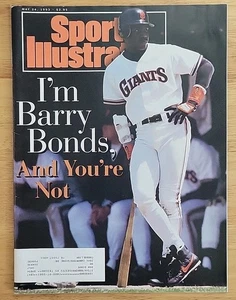Sports Illustrated 24. Mai 1993 Barry Bonds - Ich bin Barry Bonds, und du bist es nicht - Bild 1 von 10