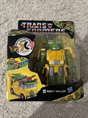 Transformers Collaborative PARTY WALLOP TMNT Ninja Turtles Hasbro 2024- Wagon - Image 1 of 4