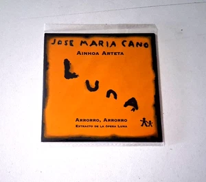 JOSE MARIA CANO AINHOA ARTETA "ARRORRO ARRORRO" CD SINGLE 1 TRACKS EXTRACTO LUNA - Picture 1 of 2
