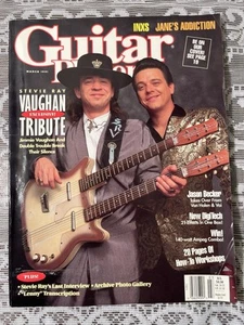 Guitar Player Magazine March 1991 Stevie Ray Vaughan - Picture 1 of 13