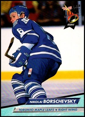 1992-93 Fleer Ultra #418 Nikolai Borschevsky - Rookie RC FREE SHIPPING! - Image 1 of 2