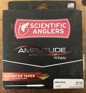 SCIENTIFIC ANGLERS Amplitude Titan Big Water Taper Salt Fly Line WF-12-F 105 ft - Picture 1 of 2