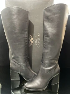 Vince Camuto Women's Leila Knee High Boot, Black Size 11 M With Box - Picture 1 of 11