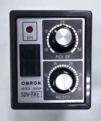 Omron SDV-FH Voltage Sensor – 24VDC, 2A, Industrial Grade, Made in Japan - Image 1 of 4