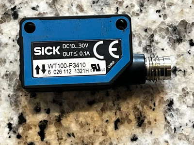 Sick WT100-P3410 Lichttaster Lichtschranken 6026112 - Bild 1 von 3