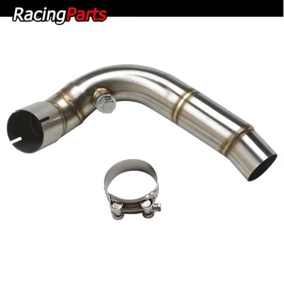 Stainless Steel Exhaust Mid Pipe 51mm for Honda CBR600RR 2007-2020 - Image 1 of 4