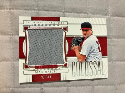 Max Rajcic 2023 National Treasures #CM-MR Colossal Relic Patch /49 - Image 1 of 2