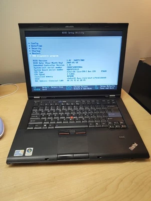 Lenovo ThinkPad T400s 14" | P9600 4GB No HDD/OS, Missing parts - Image 1 of 4